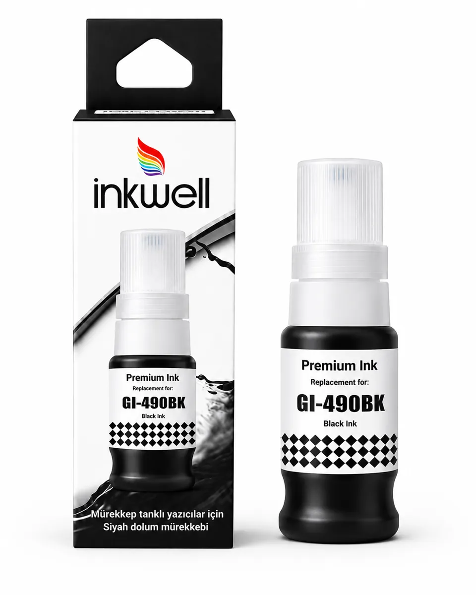 MUADİL MÜREKKEP (İNKWELL CANON GI-490 BK) 1